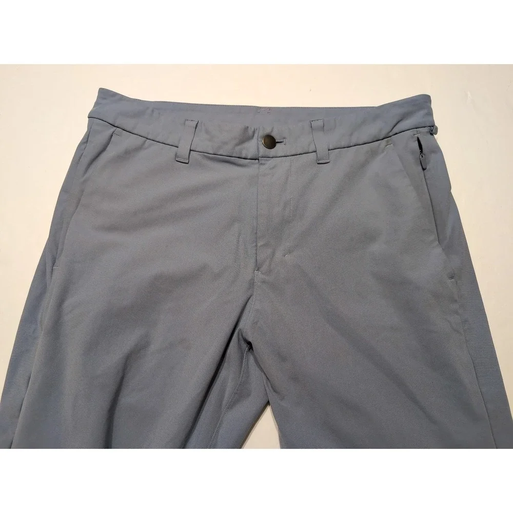 LULULEMON Men's Commission Slim Fit Pants LM5AF2S Gray ~ 31 x 28